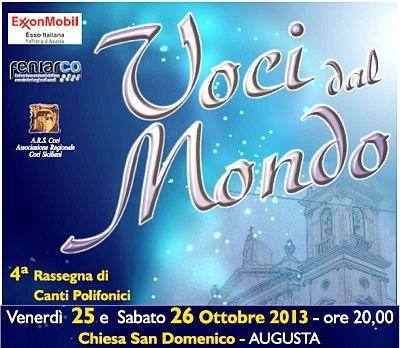 Voci dal mondo - II Serata